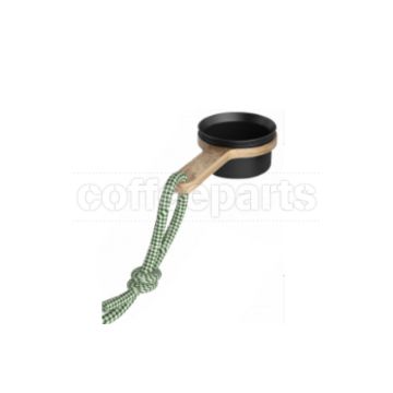 Airflow Coffee Bean Scoop Short Wooden Handle: 12g Black