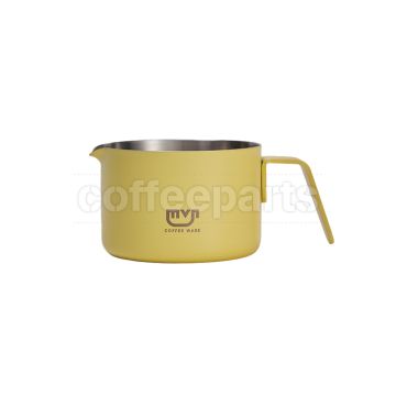 Muvna Stainless Steel Espresso Cup: 100ml Yellow