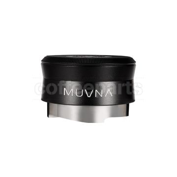 Muvna Gravity Coffee Distributor: 51mm Black Four Paddle