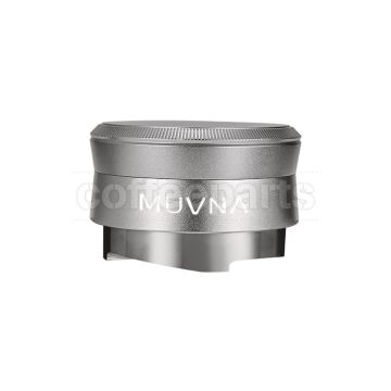 Muvna Gravity Coffee Distributor: 51mm Silver Four Paddle