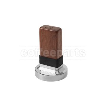 Muvna 58.35mm Coffee Tamper Rectangle Walnut Handle