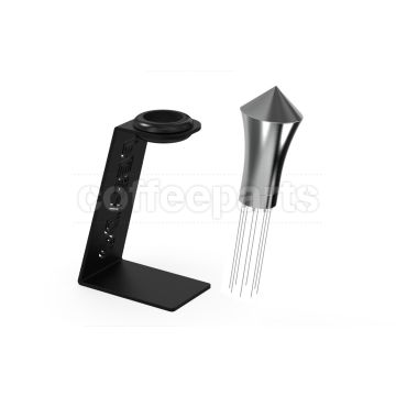 Pesado (WDT Tool) Clump Crusher with Stand: Metallic Silver