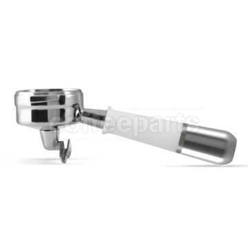 Pesado Modular Double Portafilter: White and Silver - to fit NS/VA