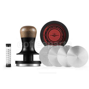 MHW-3Bomber Flash Constant Pressure Tamper Pack: 58.35mm Walnut/Black