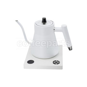 Artisan Barista Smart Electric Gooseneck Kettle in matte white