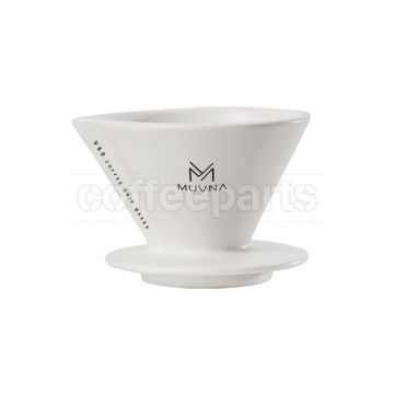 Muvna Ceramic Filter Dripper: White