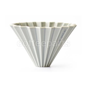 Origami Coffee Dripper Medium: Matte Grey