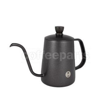 Timemore black gooseneck kettle with precision pouring spout.