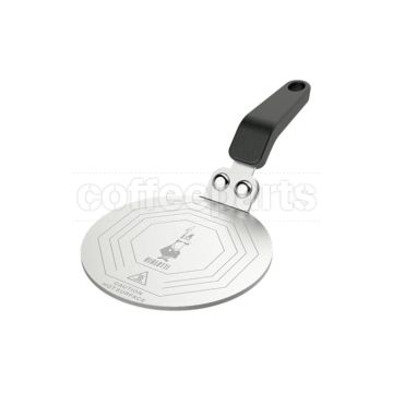 Bialetti Induction Plate 13cm - Medium, sleek stainless steel design.
