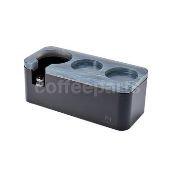 Muvna Coffee Tamping Station: Black/Blue  