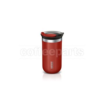 Wacaco Octaroma Lungo Vacuum 10oz Insulated Mug: Carmine Red