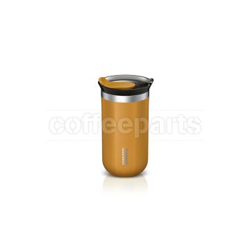 Wacaco Octaroma Lungo Vacuum 10oz Insulated Mug: Amber Yellow