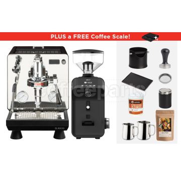El Rocio Manus S Espresso Machine Package: Black