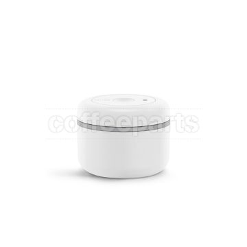 Fellow Atmos Matte White Stainless Steel Vacumm Canister: Small