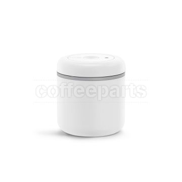 Fellow Atmos Matte White Stainless Steel Vacumm Canister : Medium