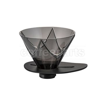 XMAS20 | Hario V60 One Pour Dripper MUGEN Transparent Black