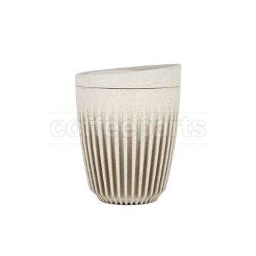 ﻿﻿Huskee Natural Cup with Lid 8oz (237ml)