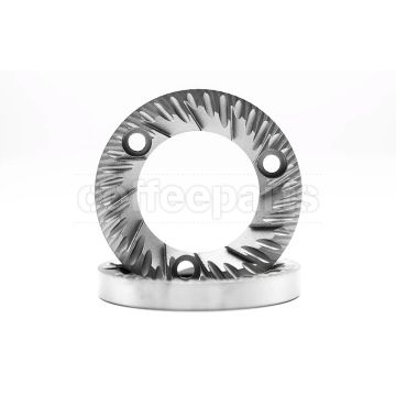SSP Cast Lab Sweet Silver Knight 64mm Burrs to fit Fellow ODE / Mazzer Mini / Super Jolly / Lagom 64