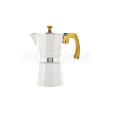 Grosche Milano 6 Cup Stovetop Espresso Maker: White
