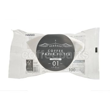 Hario Pegasus Paper Filter 01W 100 Sheets