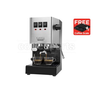 Gaggia Classic EVO PRO Stainless Steel Espresso Coffee Machine