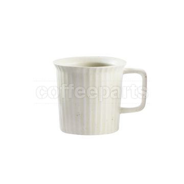 zeroHero Rib Mug 240ml: Baysalt White