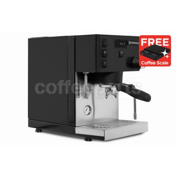 Rancilio Silvia Pro X Dual Boiler Home Espresso Coffee Machine: Black