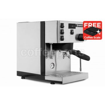 Rancilio Silvia Pro X Dual Boiler Home Espresso Coffee Machine: Silver