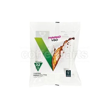 Hario V60 Paper Filter 02 White 100 sheets