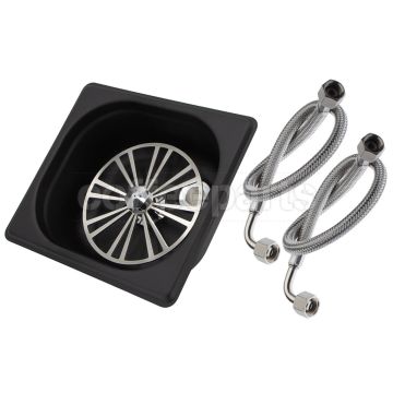 Artisan Barista Small In-Bench Milk Jug Rinser