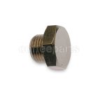 Brass fitting plug