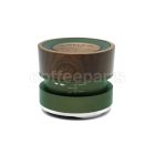 Airflow Coffee Distributor: 58.5mm, dark green precision tool.