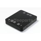 Cafe de Kona LED Dual Screen Coffee Scale in Black.