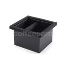 ﻿Coffee Parts Square Grounds Coffee Knock Chute: Black