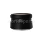 Muvna Solid Wood 58mm Gravity Tamper: Black - Threaded Bottom