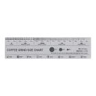Muvna Stainless Steel Grinding Reference Card: Long Terms