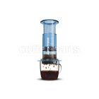 AeroPress Coffee Maker - Clear Blue