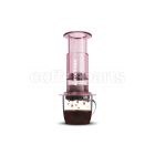 AeroPress Coffee Maker - Clear Pink