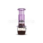 AeroPress Coffee Maker - Clear Purple