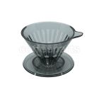 Timemore 1-Cup Plastic Crystal Eye Brew Coffee Dripper: Smoke