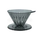 Timemore 2-Cup Plastic Crystal Eye Brew Coffee Dripper: Smoke