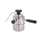 Bellman Stove-Top Milk Steamer CX25S with polished stainless steel design.