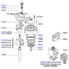 Group head and solenoids