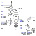 Group head and solenoids