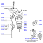 Group head and solenoids
