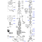 Fiorenzato - Model T48A burrs and dosage chamber parts