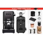 Gaggia Classic E24 / Ceado Espresso Machine Package: Black/Black