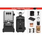 Gaggia Classic E24 / Ceado Espresso Machine Package: Black