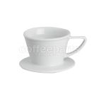 Kalita HA 155 Ceramic Wave Coffee Dripper (uses Kalita Wave Filters)