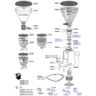 Mazzer - Hopper and main parts
